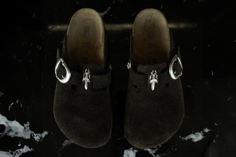 Collaborative Chrome Hearts x Birkenstock Bostons Have Surfaced justin reed yoyokulala consignment store emblems