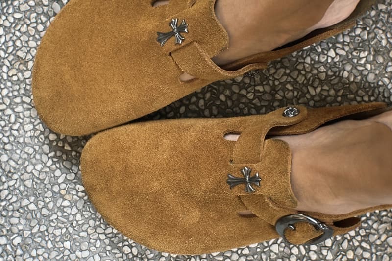 Collaborative Chrome Hearts x Birkenstock Bostons Have Surfaced justin reed yoyokulala consignment store emblems