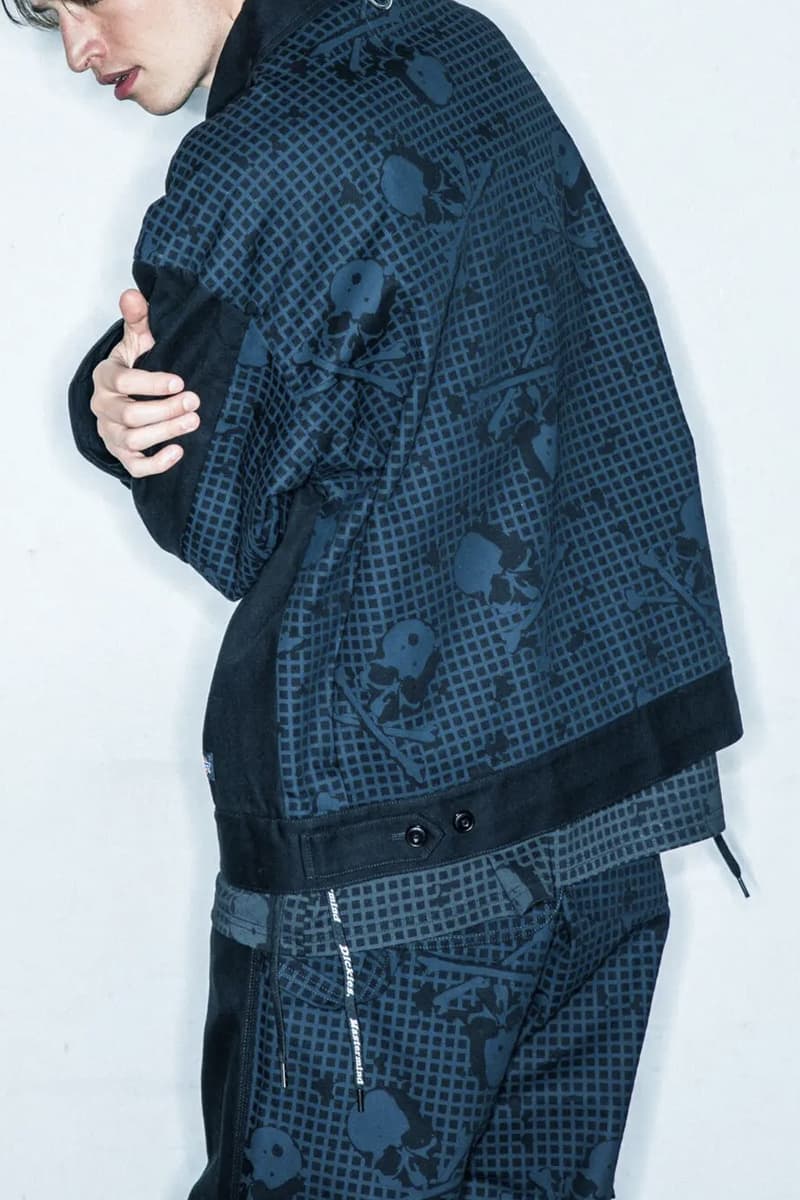 Dickies and mastermind Japan Reveal FW25 Collaboration skull stitches tokyo masaaki hommas luxury streetwear dark hues 