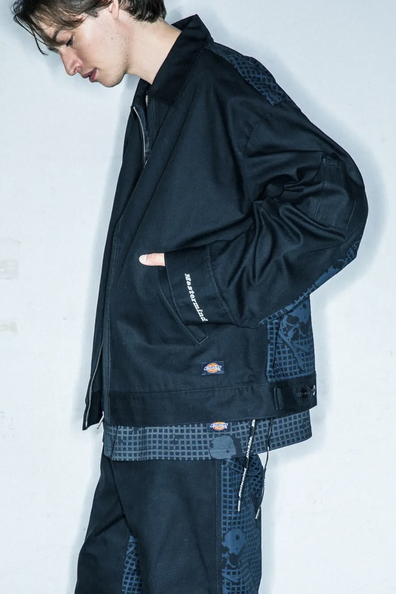 Dickies and mastermind Japan Reveal FW25 Collaboration skull stitches tokyo masaaki hommas luxury streetwear dark hues 