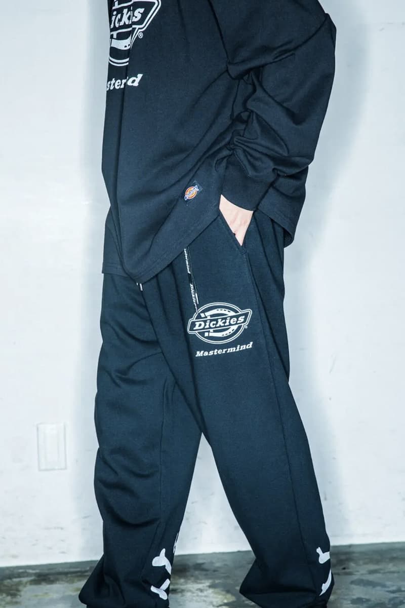 Dickies and mastermind Japan Reveal FW25 Collaboration skull stitches tokyo masaaki hommas luxury streetwear dark hues 