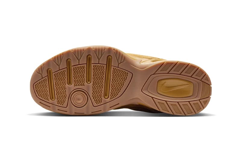 Nike Air Monarch IV "Wheat" Release Info IB2281-700 Wheat/Gum Medium Brown-Black dad shoe swoosh