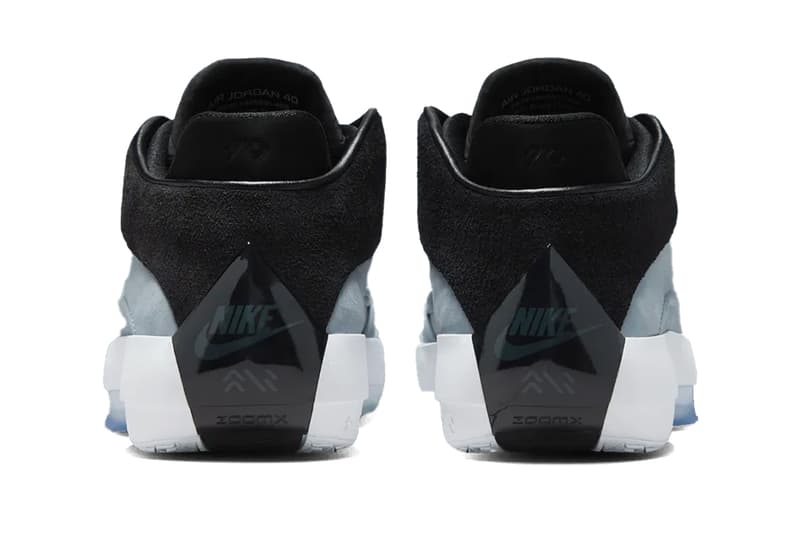 Nike Air Jordan 40 Dusty Rose Blue Suede Light Arctic Pink/Anthracite-Black, Light Armory Blue/Anthracite-Black HM9931-600 HM9931-400 Release Info