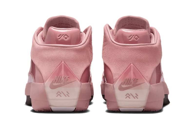 Nike Air Jordan 40 Dusty Rose Blue Suede Light Arctic Pink/Anthracite-Black, Light Armory Blue/Anthracite-Black HM9931-600 HM9931-400 Release Info