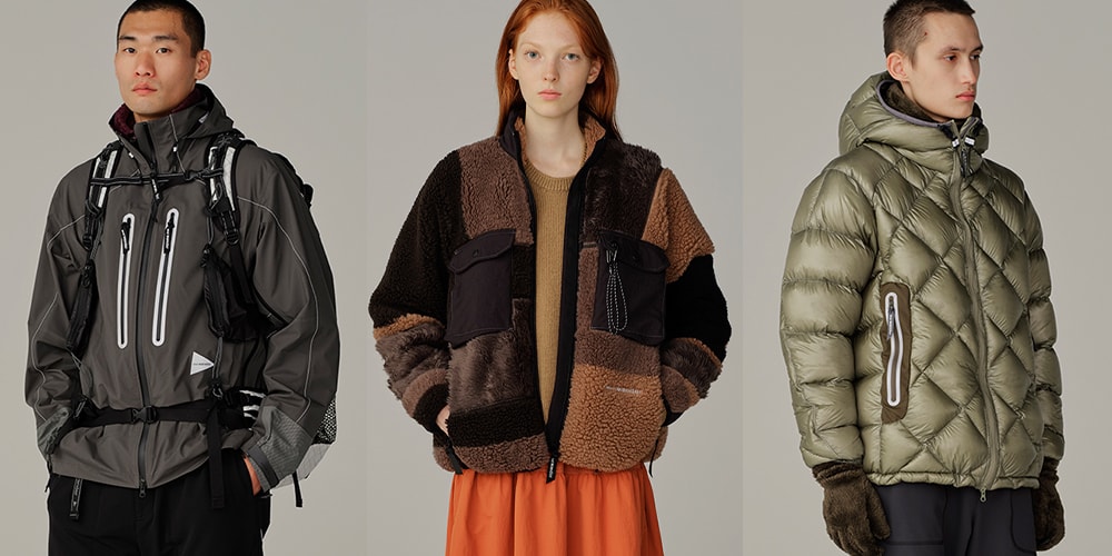 and wander FW25 Collection Release Info