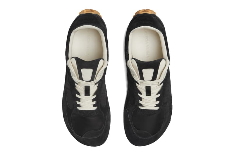 Bottega Veneta Orbit Flash Sneaker Black, Abyss/ice/egg yolk, Sea salt/black 838373V3MS21000 838373V3MS24290 838373V3MS29166 Release Info