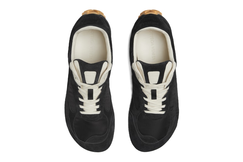 Bottega Veneta Orbit Flash Sneaker Black, Abyss/ice/egg yolk, Sea salt/black 838373V3MS21000 838373V3MS24290 838373V3MS29166 Release Info
