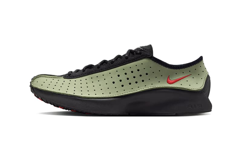 Nike Air Superfly Oil Green/Black/Metallic Silver/University Red HQ7955-302 Release Info
