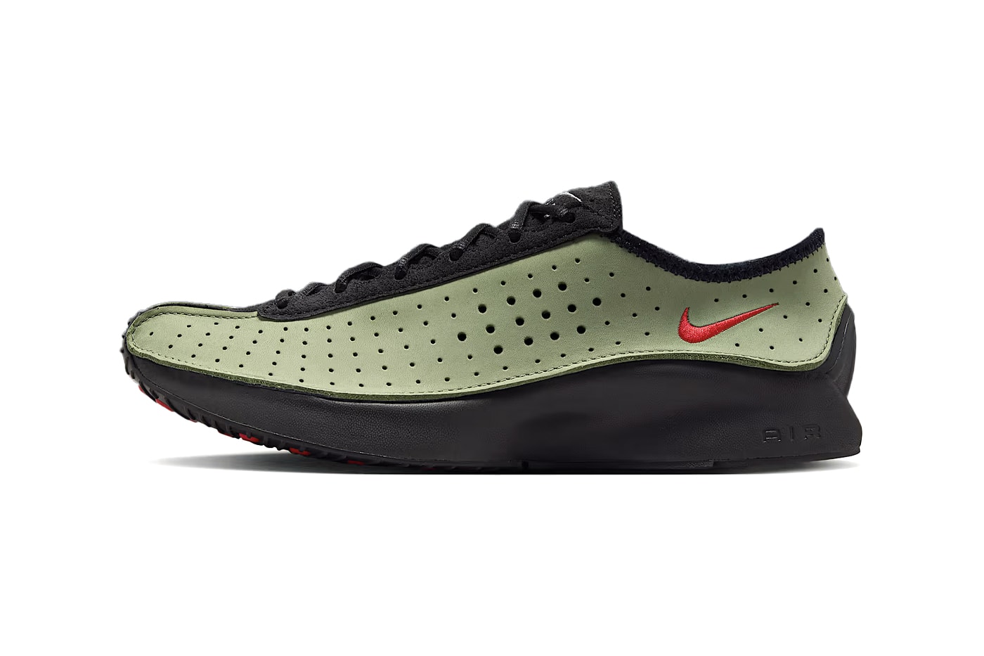 Nike Air Superfly Oil Green/Black/Metallic Silver/University Red HQ7955-302 Release Info