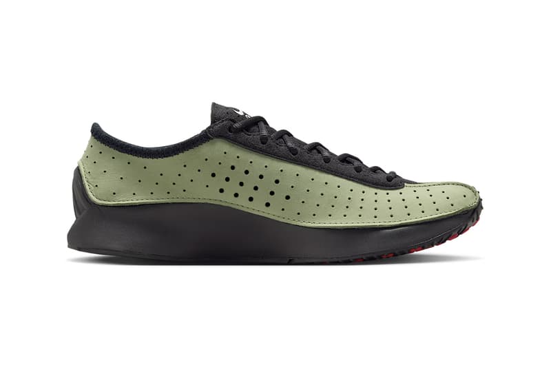 Nike Air Superfly Oil Green/Black/Metallic Silver/University Red HQ7955-302 Release Info
