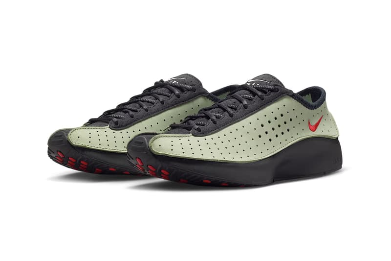 Nike Air Superfly Oil Green/Black/Metallic Silver/University Red HQ7955-302 Release Info