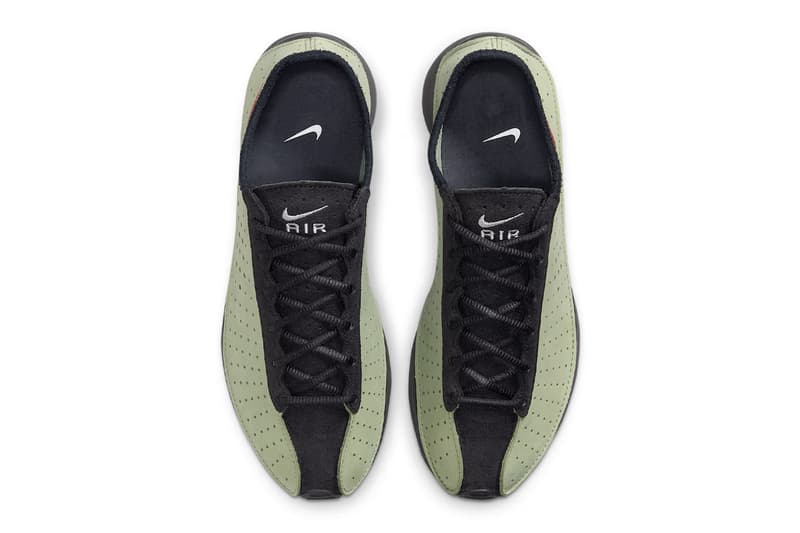 Nike Air Superfly Oil Green/Black/Metallic Silver/University Red HQ7955-302 Release Info