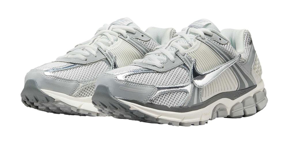 Nike Fits the Zoom Vomero 5 "Summit White/Metallic Silver" With Chromatic Detailing