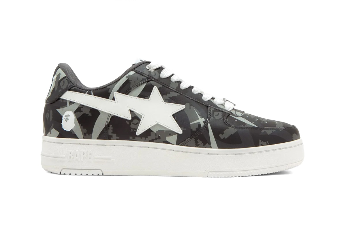CLOT Bape Sta Digital Camo Trial Camo Green/White Black/White Release Info