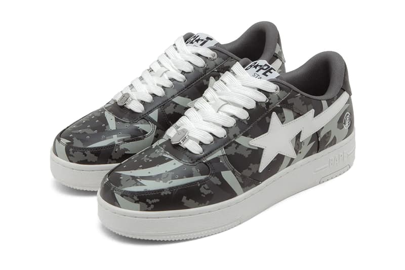 CLOT Bape Sta Digital Camo Trial Camo Green/White Black/White Release Info