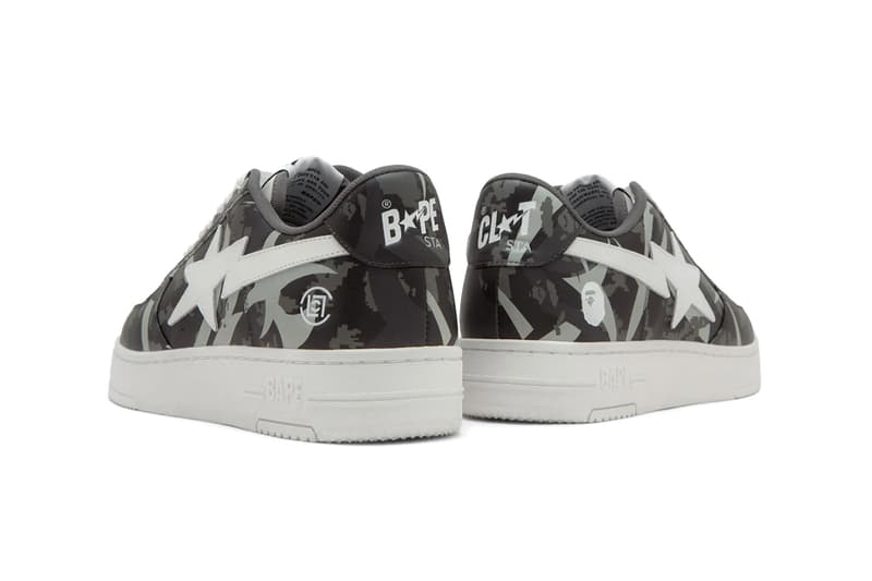CLOT Bape Sta Digital Camo Trial Camo Green/White Black/White Release Info