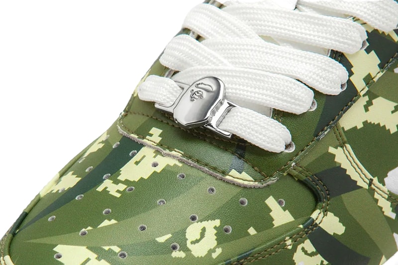 CLOT Bape Sta Digital Camo Trial Camo Green/White Black/White Release Info