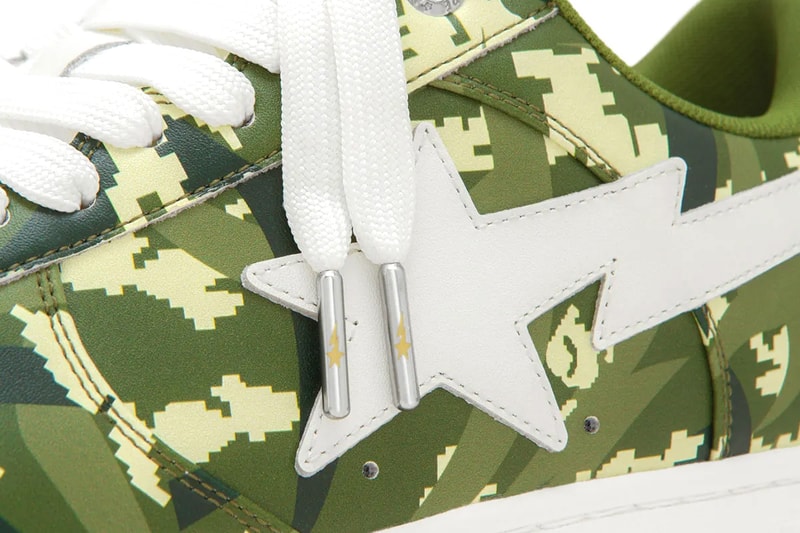 CLOT Bape Sta Digital Camo Trial Camo Green/White Black/White Release Info