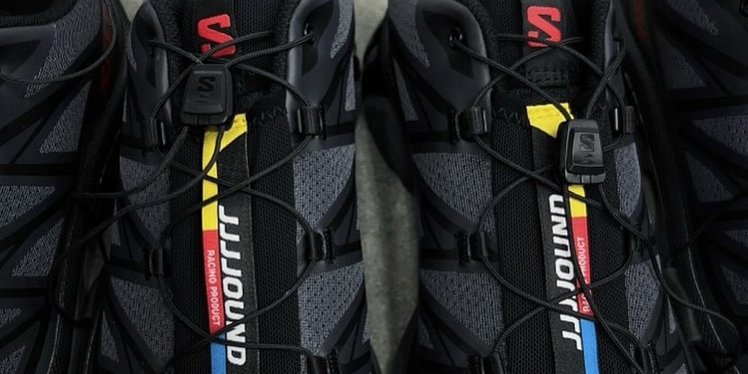 Jjjjound дразнит Salomon XT-6 сотрудничество