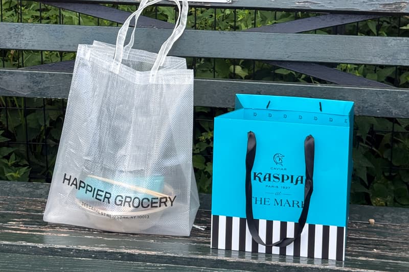 Caviar Kaspia The Mark Hotel Happier Grocery Poke Bowl