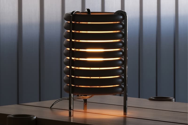 Akasaki & Vanhuyse WA Table Lamp Tokyu Corporation Info design Tokyu Den-en-toshi Line 8500 series trains upcycled release Info