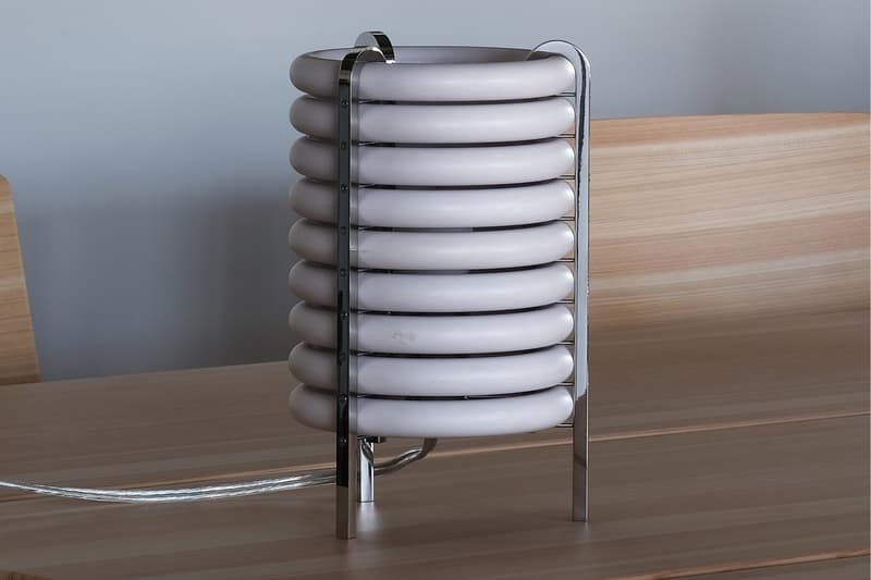 Akasaki & Vanhuyse WA Table Lamp Tokyu Corporation Info design Tokyu Den-en-toshi Line 8500 series trains upcycled release Info