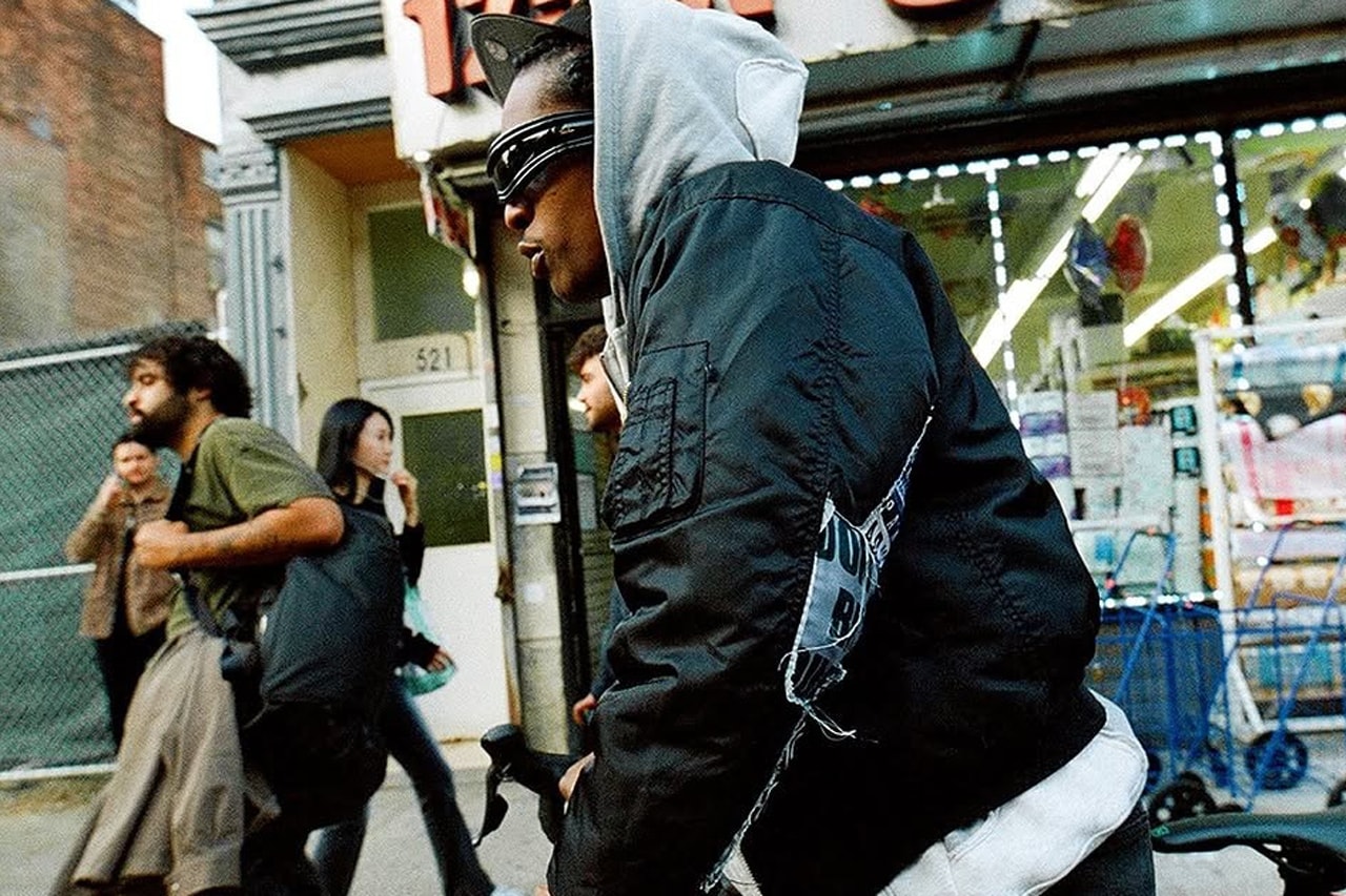 A$AP Rocky x Ray-Ban's "Next Generation" Collection Faces the Future release rihanna creative director price sunglasses frames fluid design price awge fashion show 