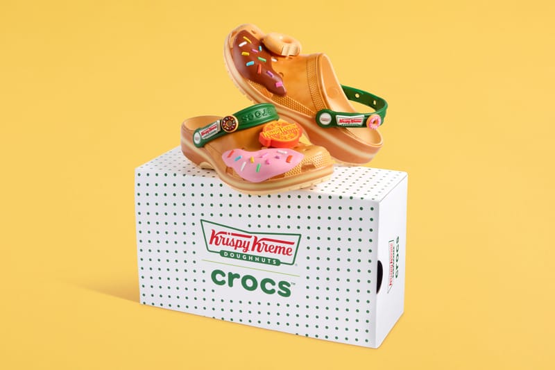 Krispy Kreme Glazes the Crocs Classic Clog