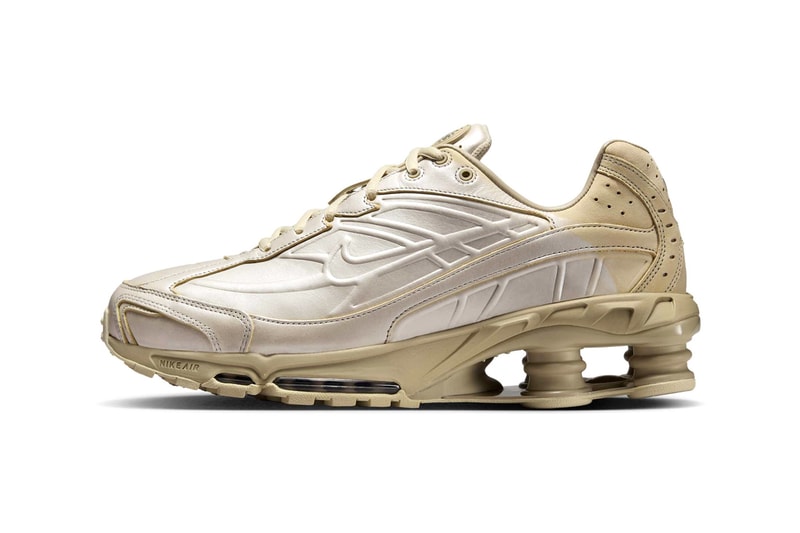 Nike Shox Ride 2 "Metallic Silver/Desert Khaki" IH3653-095 Release Info shox column swoosh