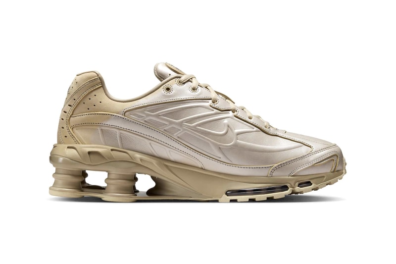 Nike Shox Ride 2 "Metallic Silver/Desert Khaki" IH3653-095 Release Info shox column swoosh