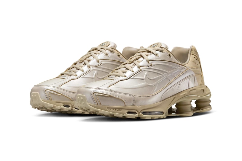 Nike Shox Ride 2 "Metallic Silver/Desert Khaki" IH3653-095 Release Info shox column swoosh