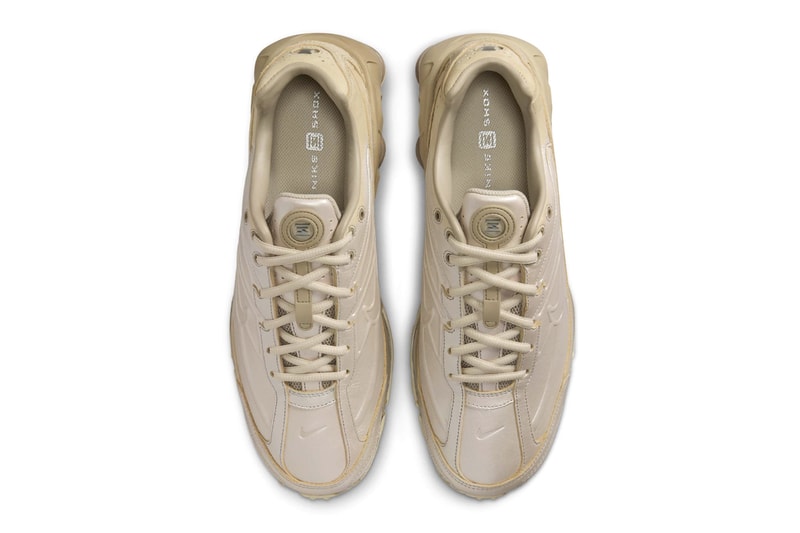 Nike Shox Ride 2 "Metallic Silver/Desert Khaki" IH3653-095 Release Info shox column swoosh