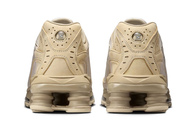 Nike Shox Ride 2 "Metallic Silver/Desert Khaki" IH3653-095 Release Info shox column swoosh