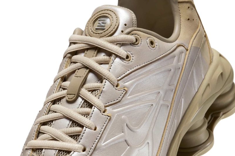 Nike Shox Ride 2 "Metallic Silver/Desert Khaki" IH3653-095 Release Info shox column swoosh