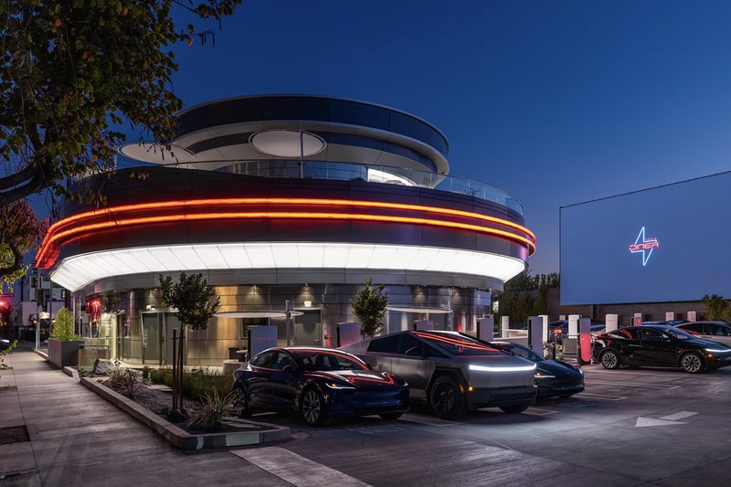 Tesla Diner Opening West Hollywood Info Califronia 