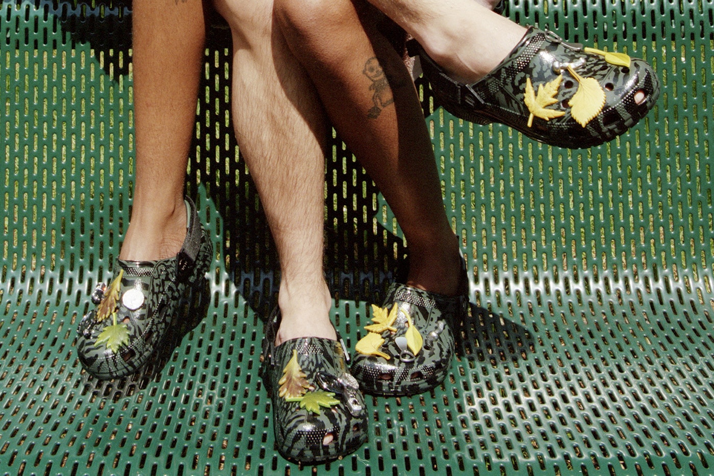 Aries Arise Crocs Classic Clog 211060-001 211060-3AC "Dark Algae Green" "High Shine Black"  Release Info