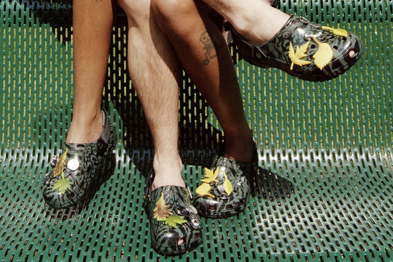 Aries Arise Crocs Classic Clog 211060-001 211060-3AC "Dark Algae Green" "High Shine Black"  Release Info