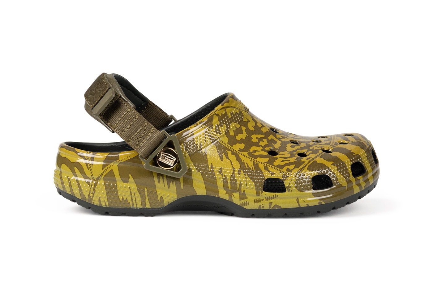 Aries Arise Crocs Classic Clog 211060-001 211060-3AC "Dark Algae Green" "High Shine Black"  Release Info