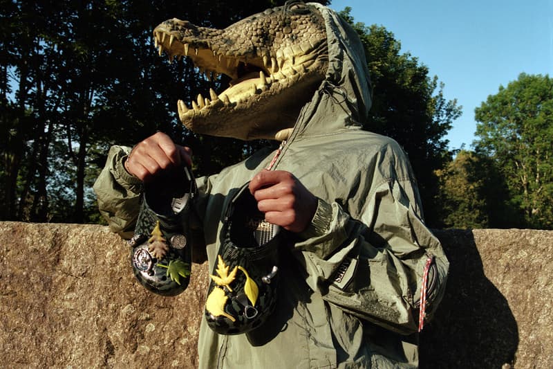 Aries Arise Crocs Classic Clog 211060-001 211060-3AC "Dark Algae Green" "High Shine Black"  Release Info