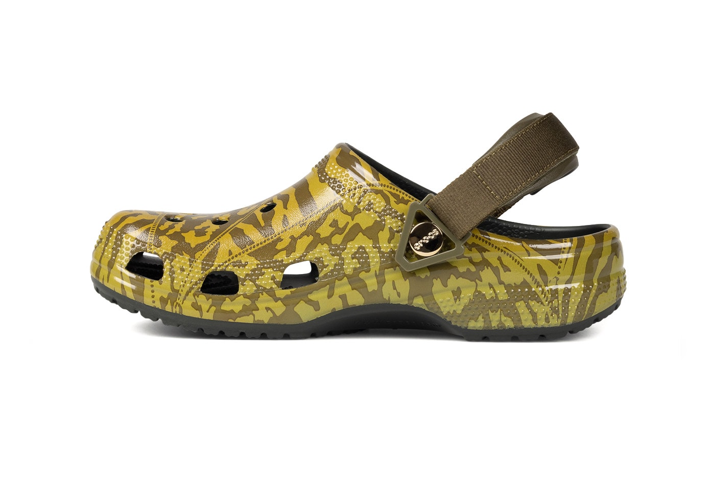 Aries Arise Crocs Classic Clog 211060-001 211060-3AC "Dark Algae Green" "High Shine Black"  Release Info