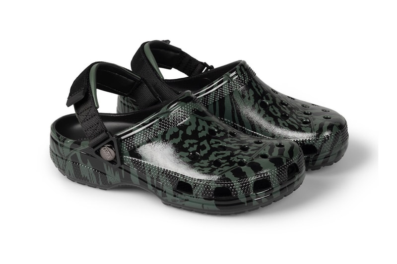 Aries Arise Crocs Classic Clog 211060-001 211060-3AC "Dark Algae Green" "High Shine Black"  Release Info