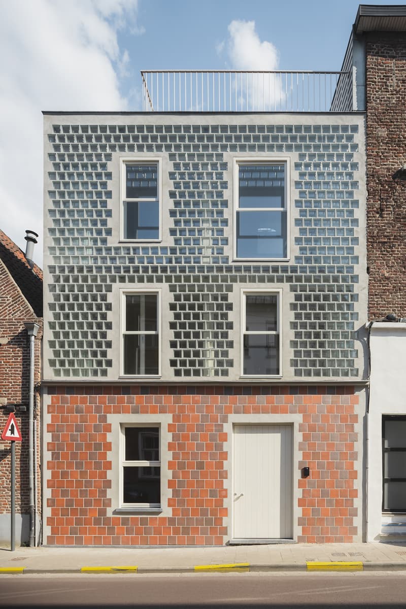 Delmulle Delmulle Architecten Glass Brick House Waterwijk Info