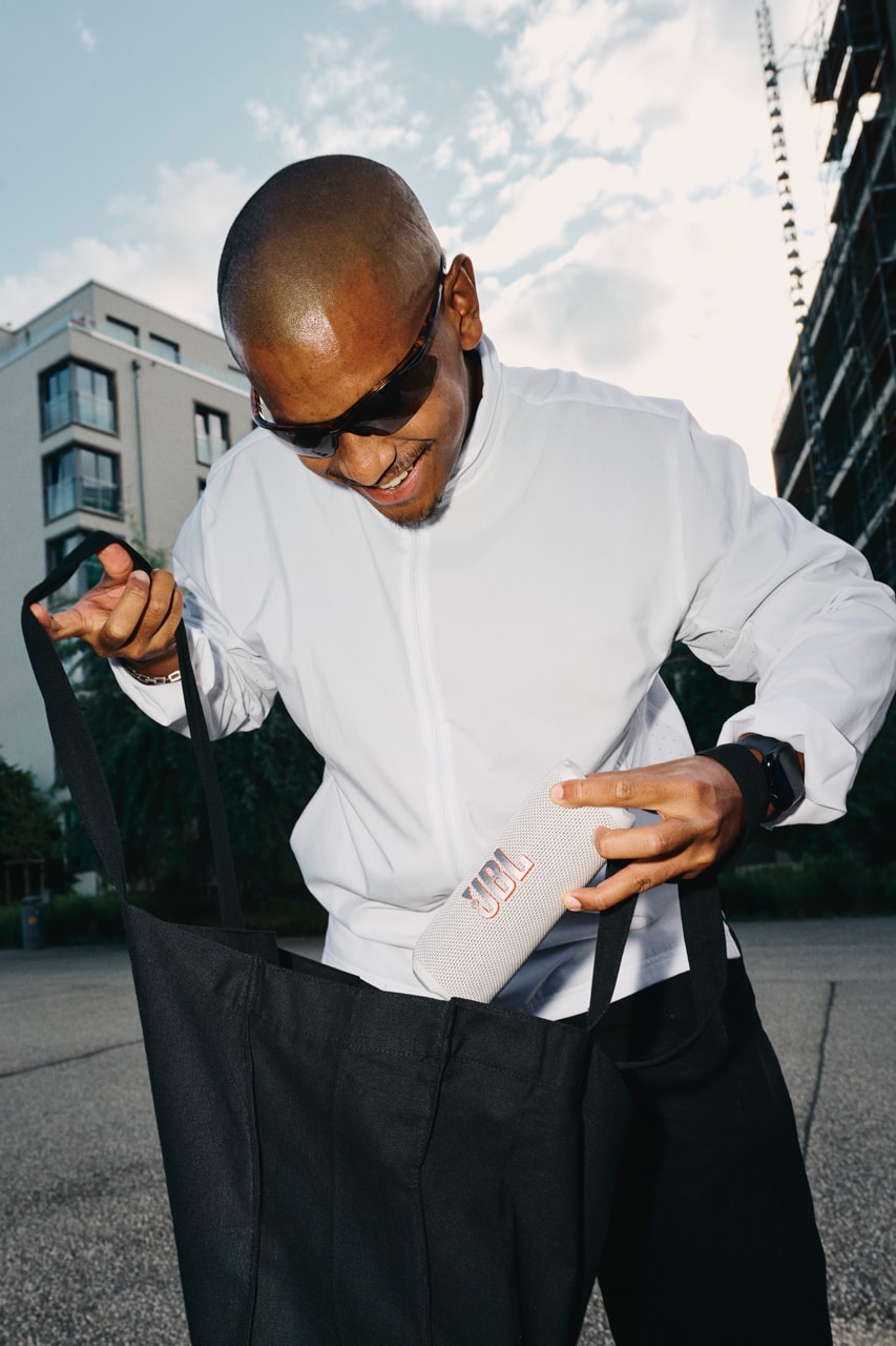 JBL +1 run club ante berlin running christian zellin marcus butler Julius Weigl flip 7 speaker auracast lap coffee community culture 