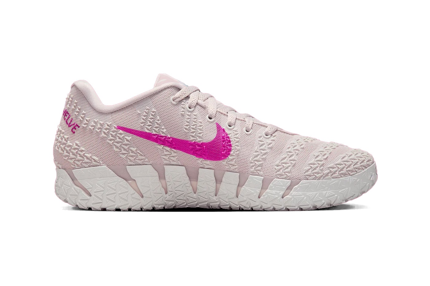 Nike Ja 3 “EYBL” Platinum Violet/Fire Pink-Dusty Cactus-University Gold IH2374-001 Release Info