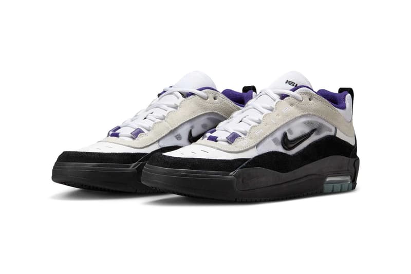 NIKE SB Ishod 2 “White/Court Purple/Black” FB2393-104 Release Info