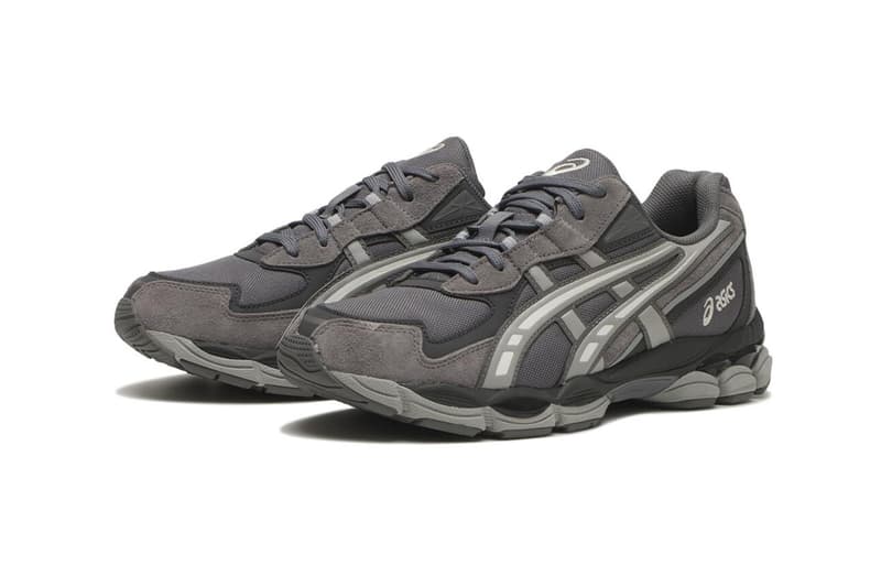 ASICS GEL-NYC 2055 Carbon/Cement Grey Glacier Grey/Cream 1203A755.021 1203A755.020 Release Info