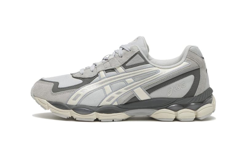 ASICS GEL-NYC 2055 Carbon/Cement Grey Glacier Grey/Cream 1203A755.021 1203A755.020 Release Info