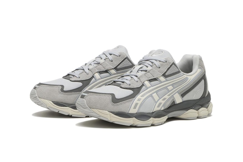 ASICS GEL-NYC 2055 Carbon/Cement Grey Glacier Grey/Cream 1203A755.021 1203A755.020 Release Info