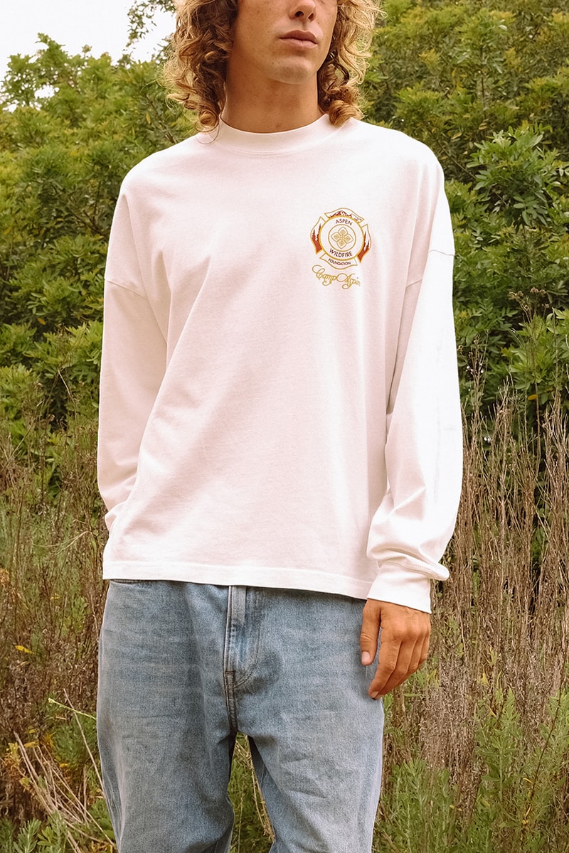 camp aspen aspen wildlife foundation collection t shirt hat long sleeve collaboration