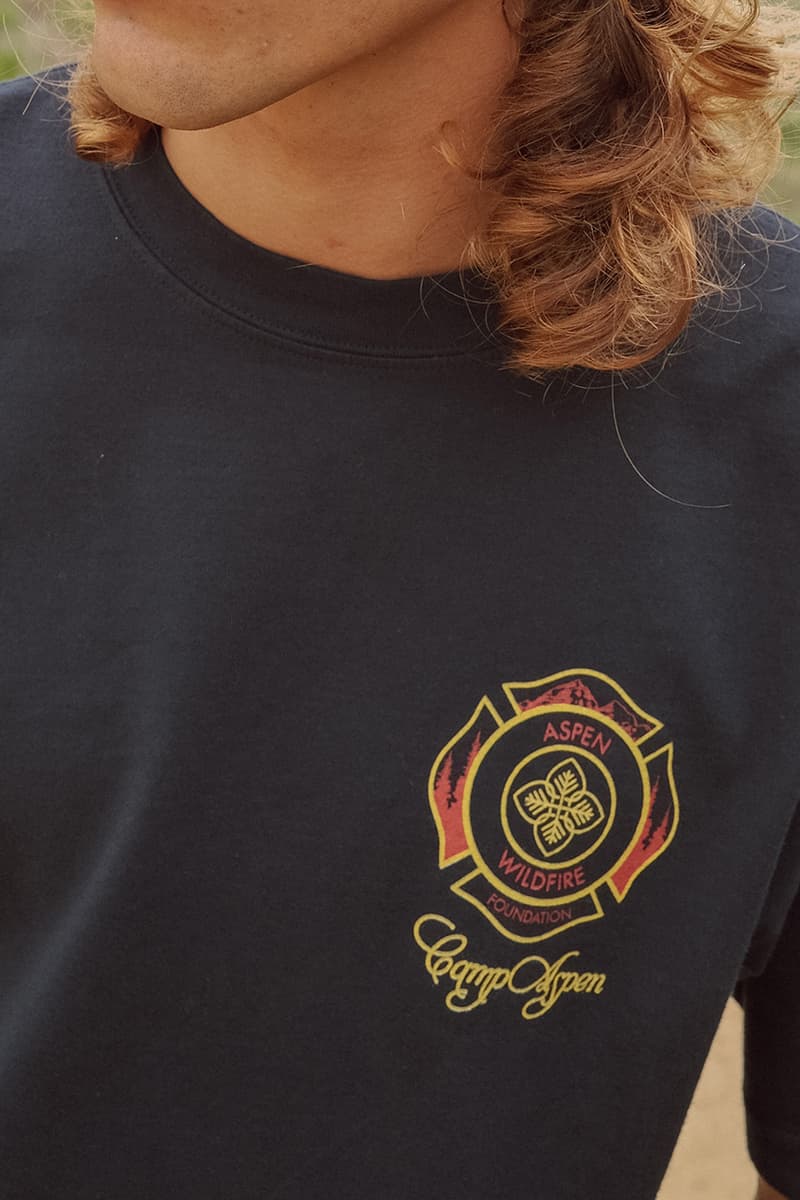 camp aspen aspen wildlife foundation collection t shirt hat long sleeve collaboration